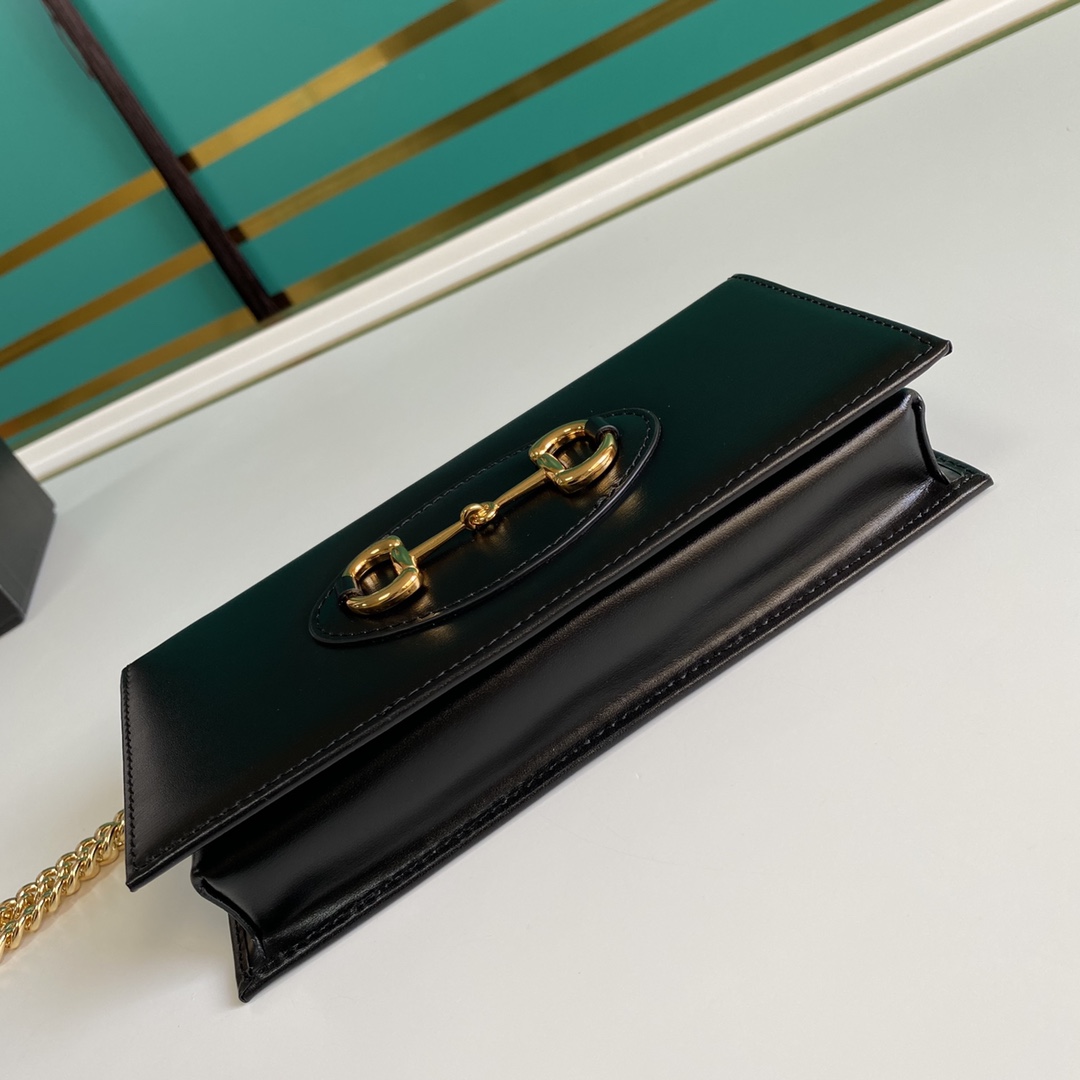 Gucci Horsebit 1955 Wallet With Chain(19-10-4CM) - DopestKickz