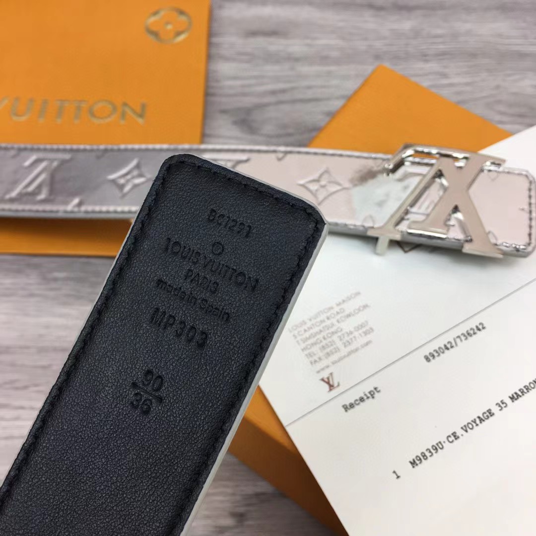 Louis Vuitton Monogram Belt - DopestKickz