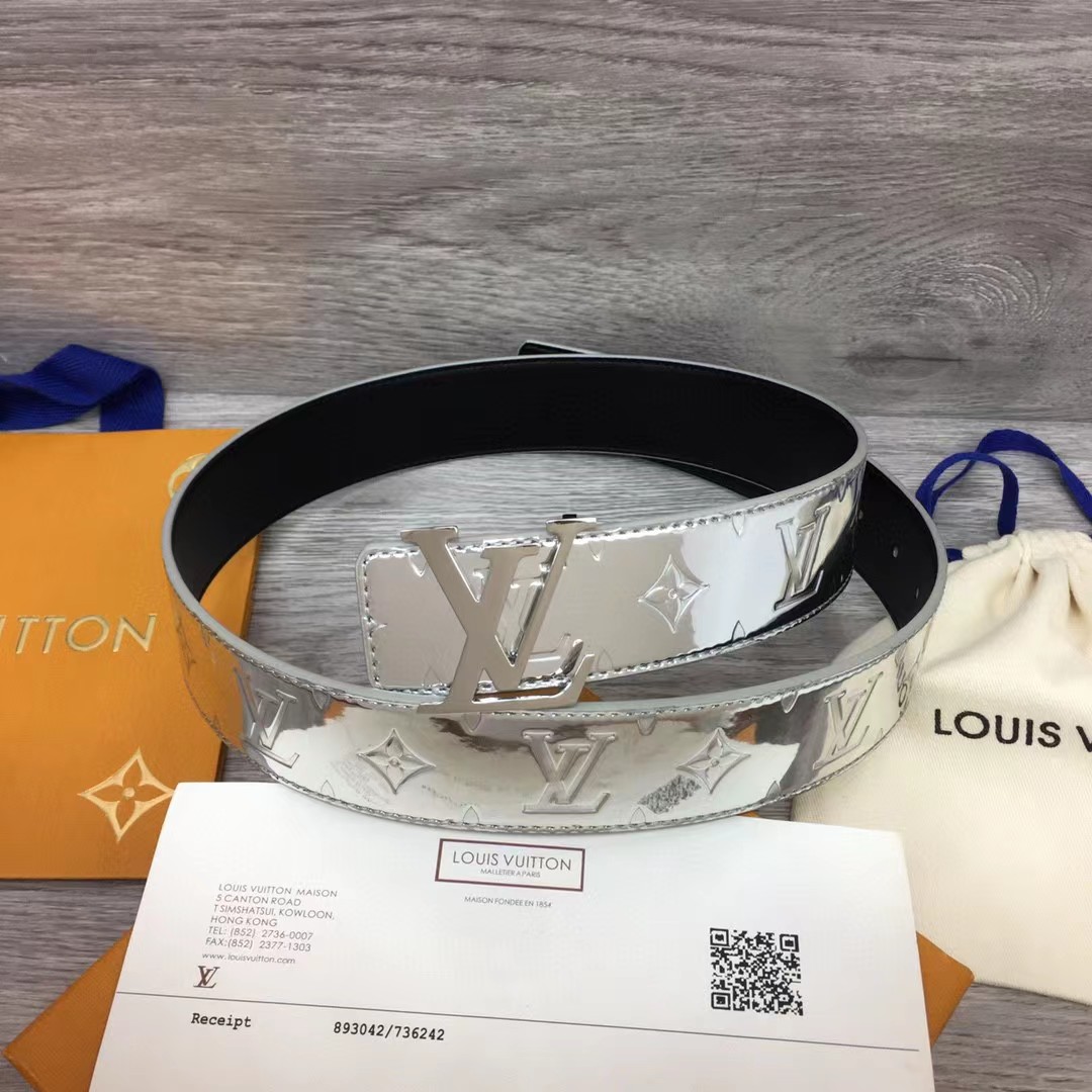 Louis Vuitton Monogram Belt - DopestKickz