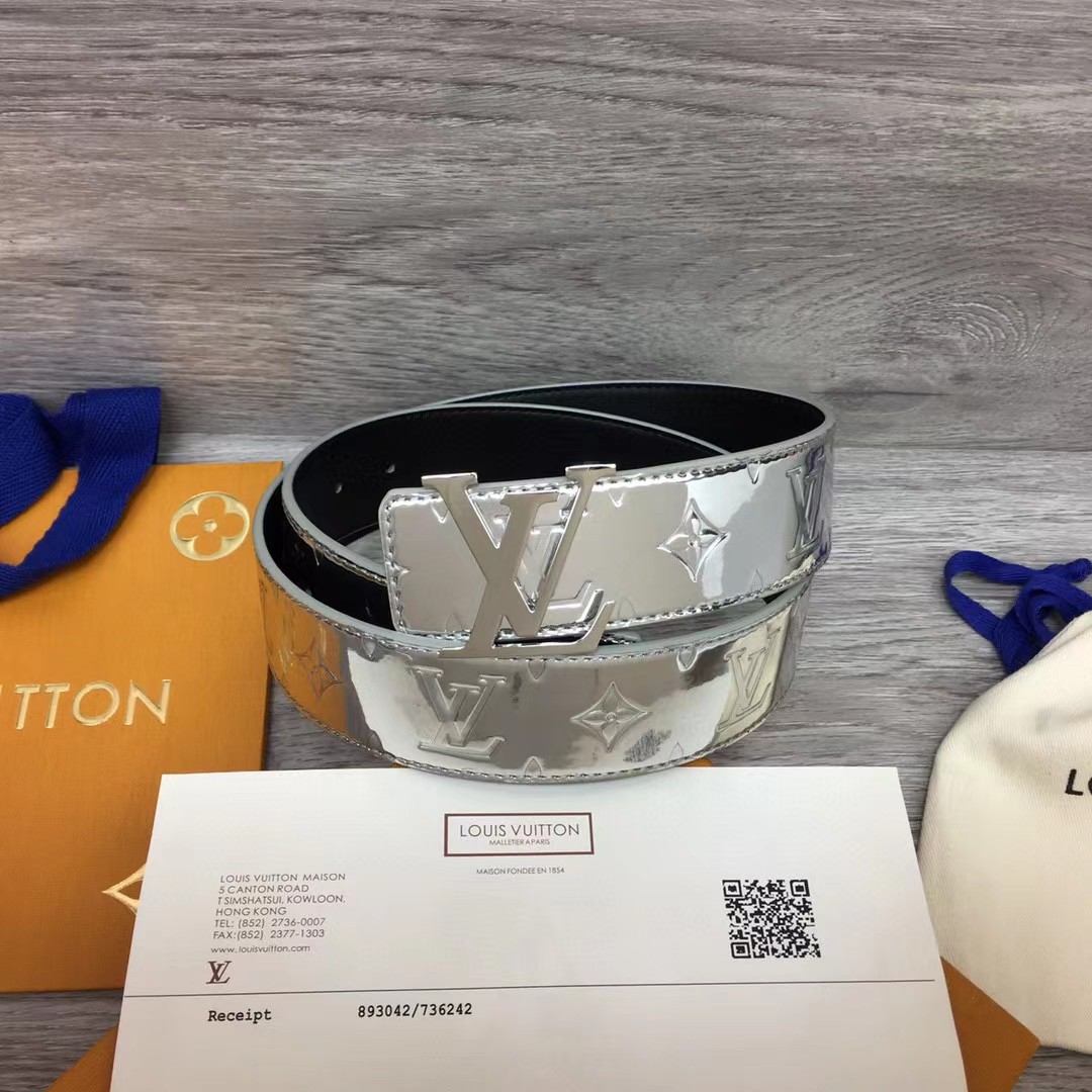 Louis Vuitton Monogram Belt - DopestKickz