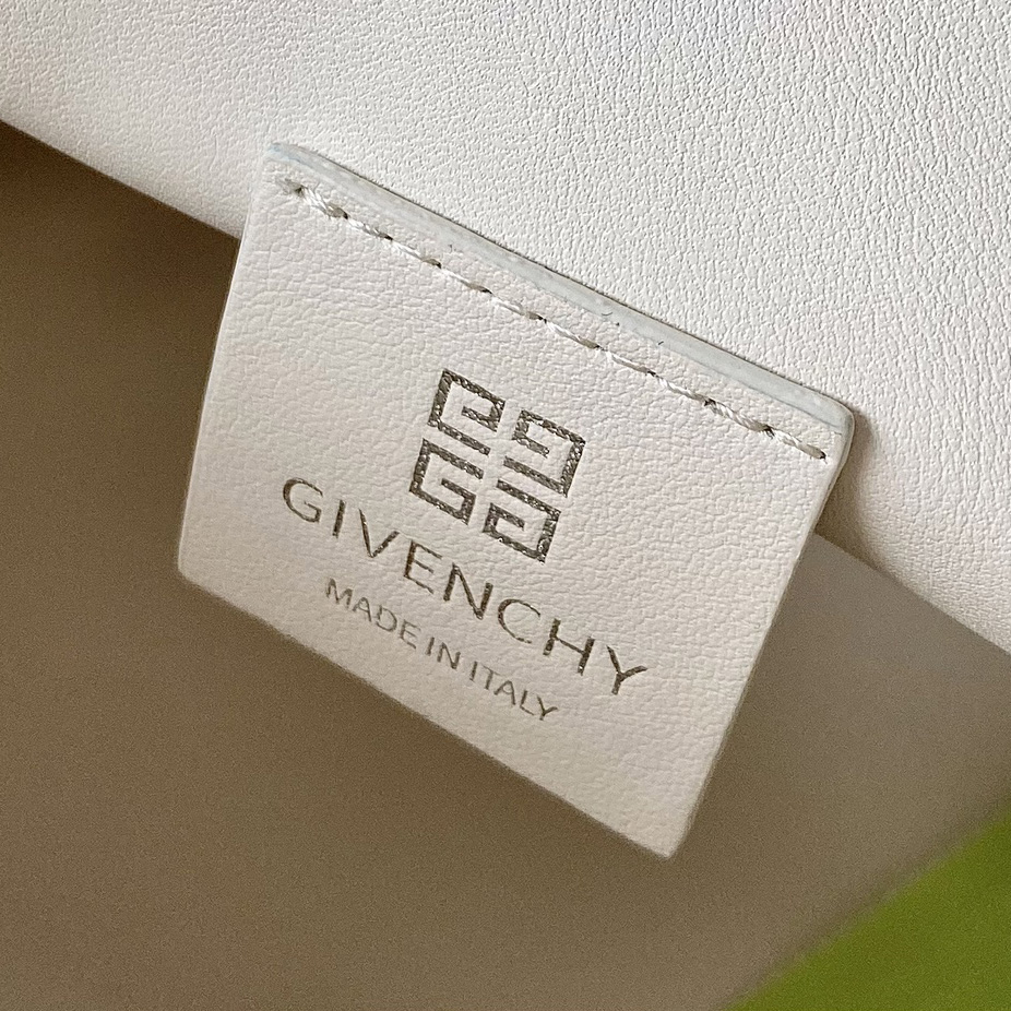 Givenchy Small Kenny Bag In Smooth Leather - Ivory(32-22-17cm) - DopestKickz