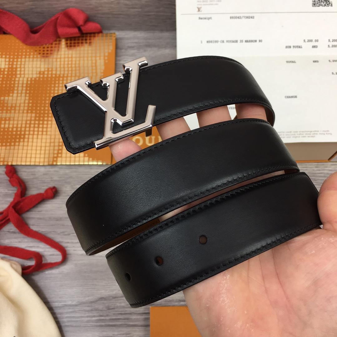 Louis Vuitton  LV Mirror 35MM Reversible Belt - DopestKickz