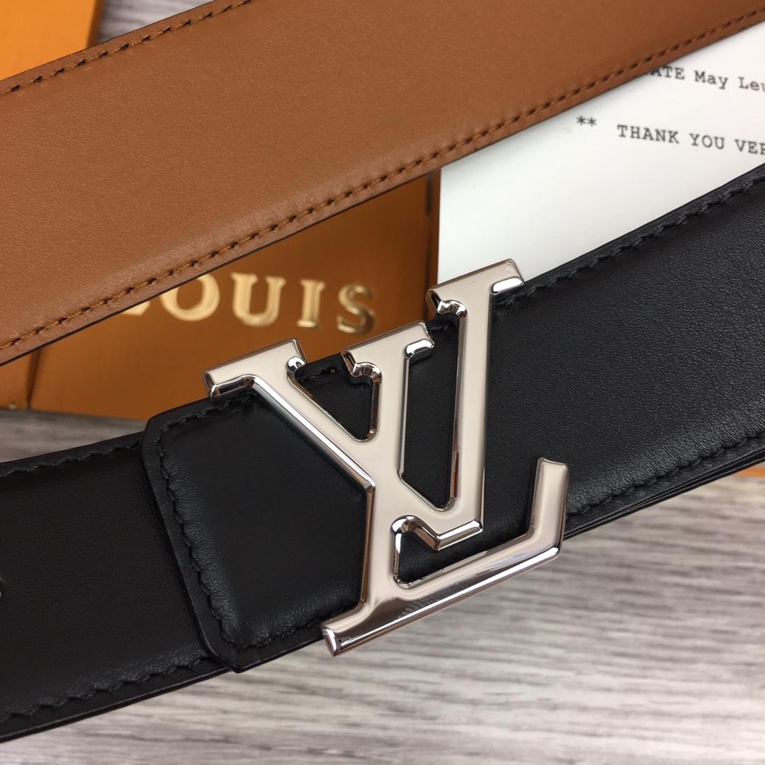 Louis Vuitton  LV Mirror 35MM Reversible Belt - DopestKickz