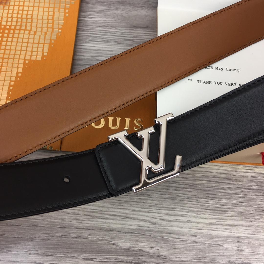 Louis Vuitton  LV Mirror 35MM Reversible Belt - DopestKickz