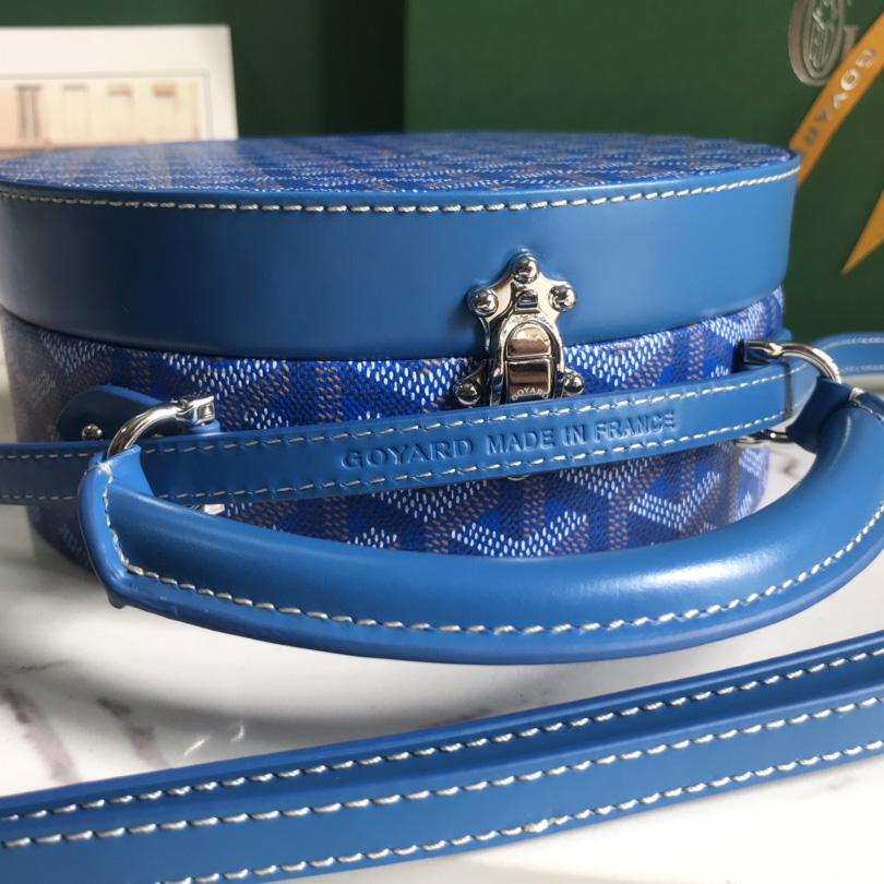 Goyard The Alto Hatbox Trunk Bag(18-16.5-7cm) - DopestKickz