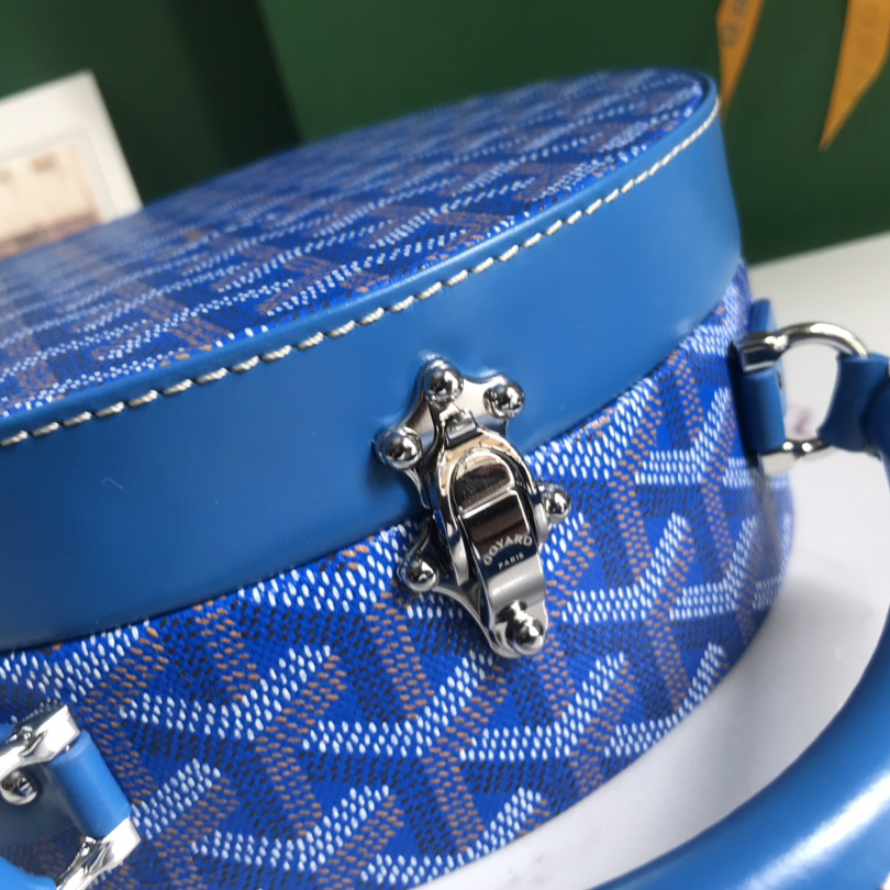 Goyard The Alto Hatbox Trunk Bag(18-16.5-7cm) - DopestKickz