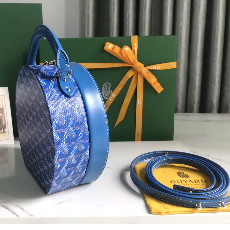 Goyard The Alto Hatbox Trunk Bag(18-16.5-7cm) - DopestKickz