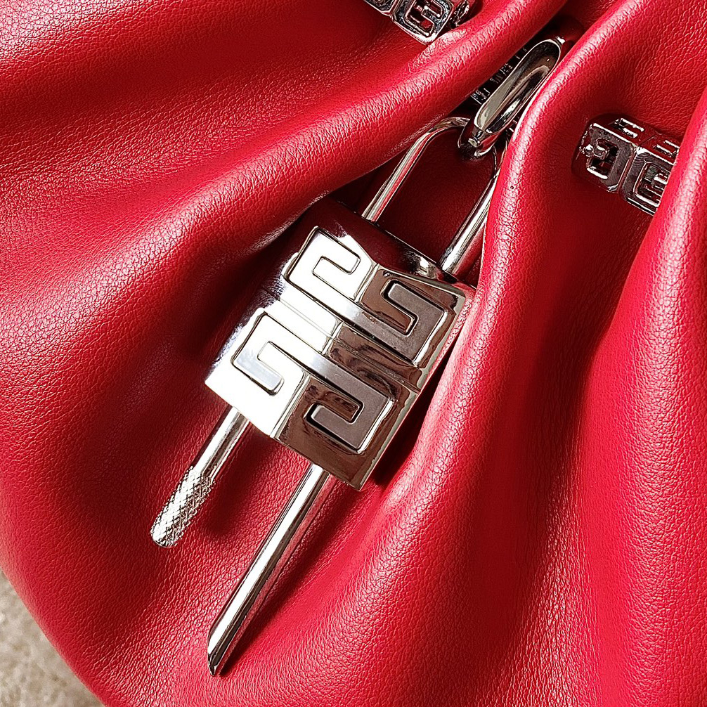 Givenchy Small Kenny Bag In Smooth Leather - Red(32-22-17cm) - DopestKickz