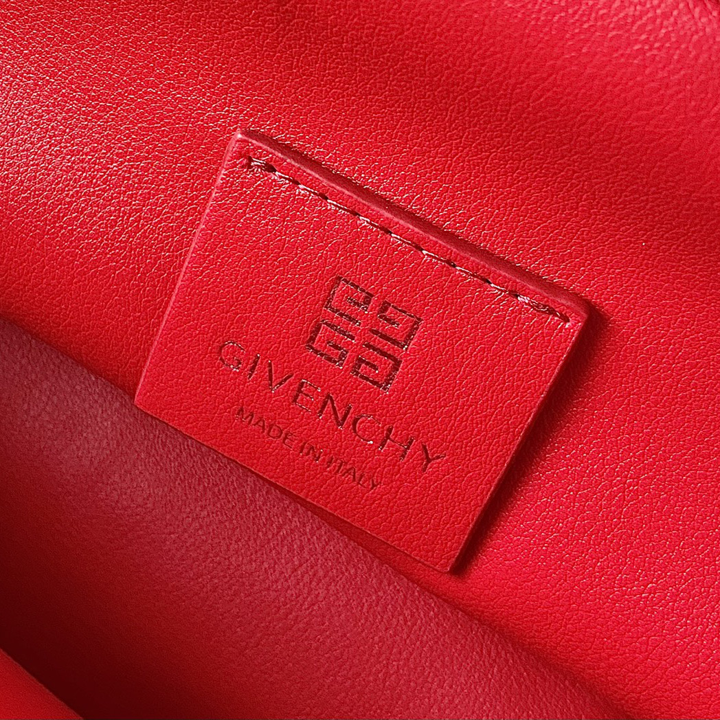 Givenchy Small Kenny Bag In Smooth Leather - Red(32-22-17cm) - DopestKickz