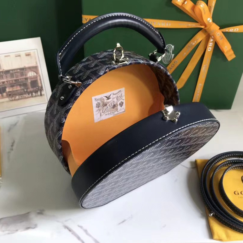 Goyard The Alto Hatbox Trunk Bag(18-16.5-7cm) - DopestKickz