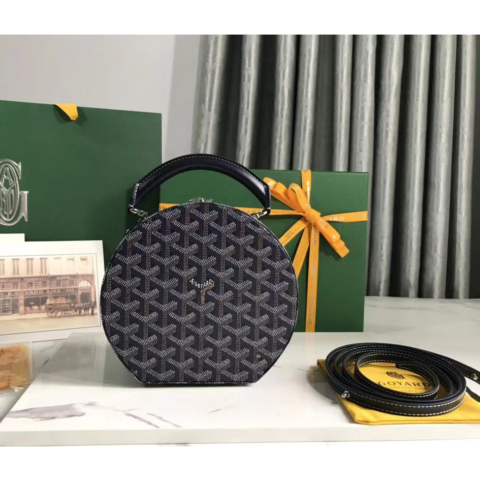 Goyard The Alto Hatbox Trunk Bag(18-16.5-7cm) - DopestKickz