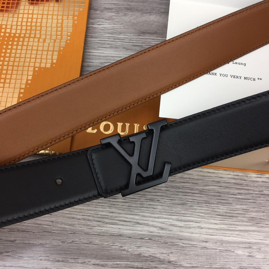 Louis Vuitton  LV Mirror 35MM Reversible Belt - DopestKickz