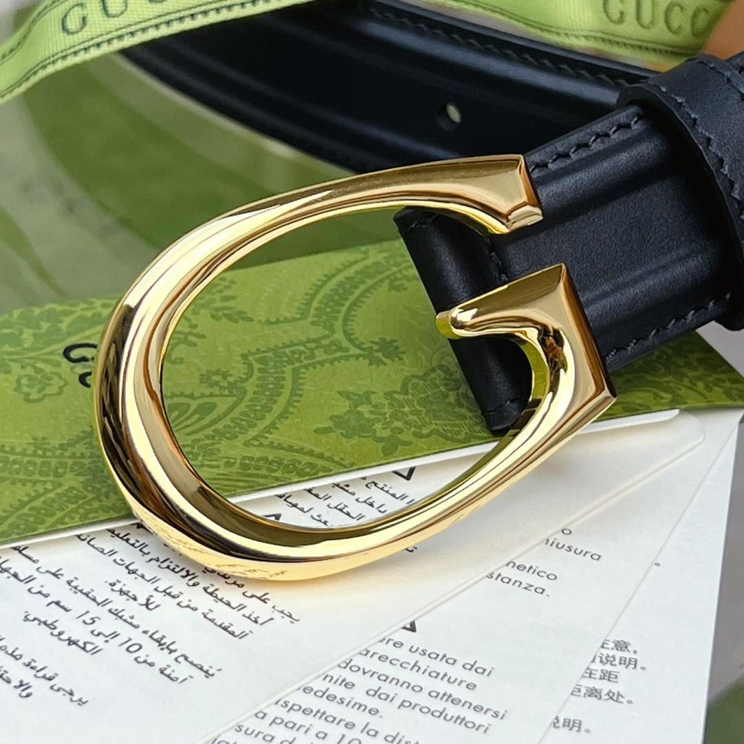 Gucci Belt With G Buckle - DopestKickz