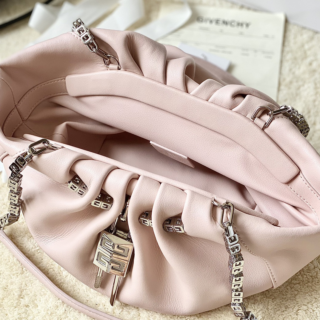Givenchy Small Kenny Bag In Smooth Leather - Blossom Pink(32-22-17cm) - DopestKickz