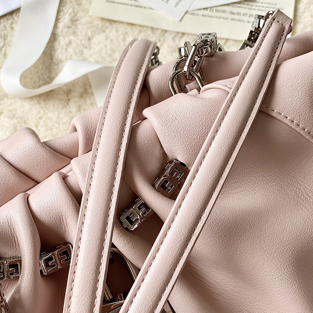 Givenchy Small Kenny Bag In Smooth Leather - Blossom Pink(32-22-17cm) - DopestKickz