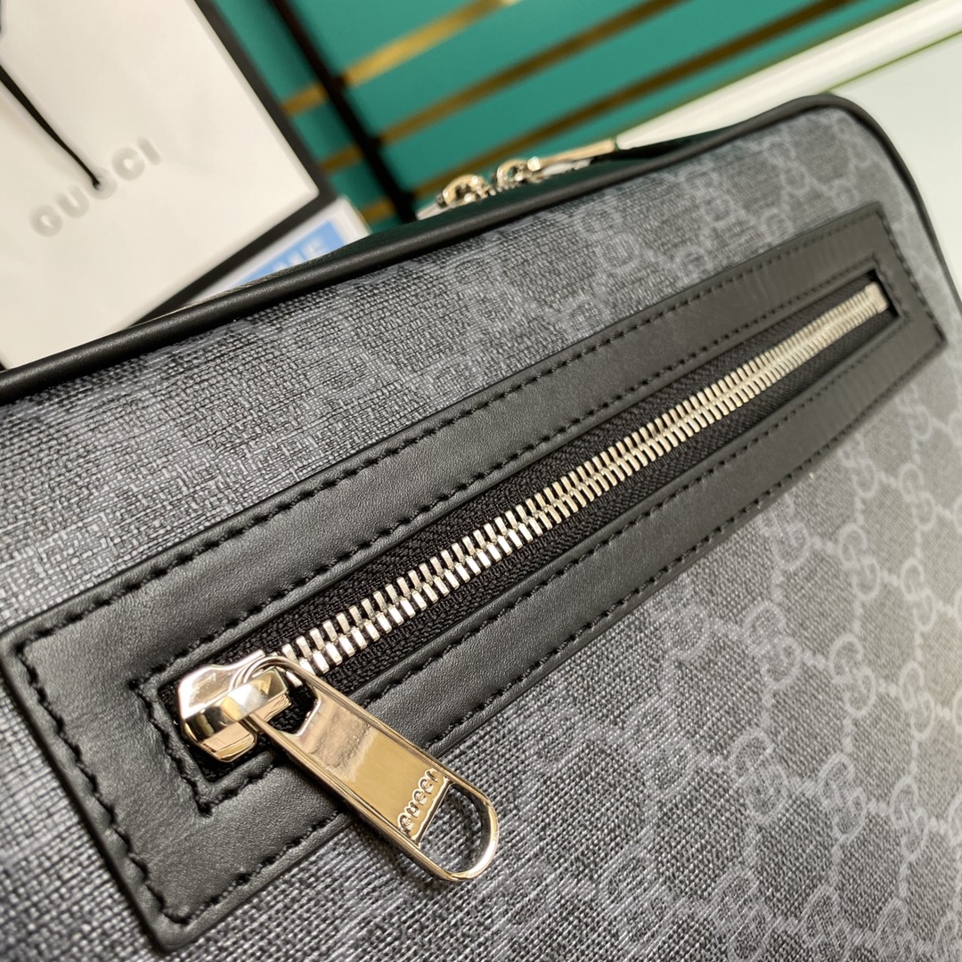 Gucci GG Black Belt Bag(17-27-8.5CM) - DopestKickz