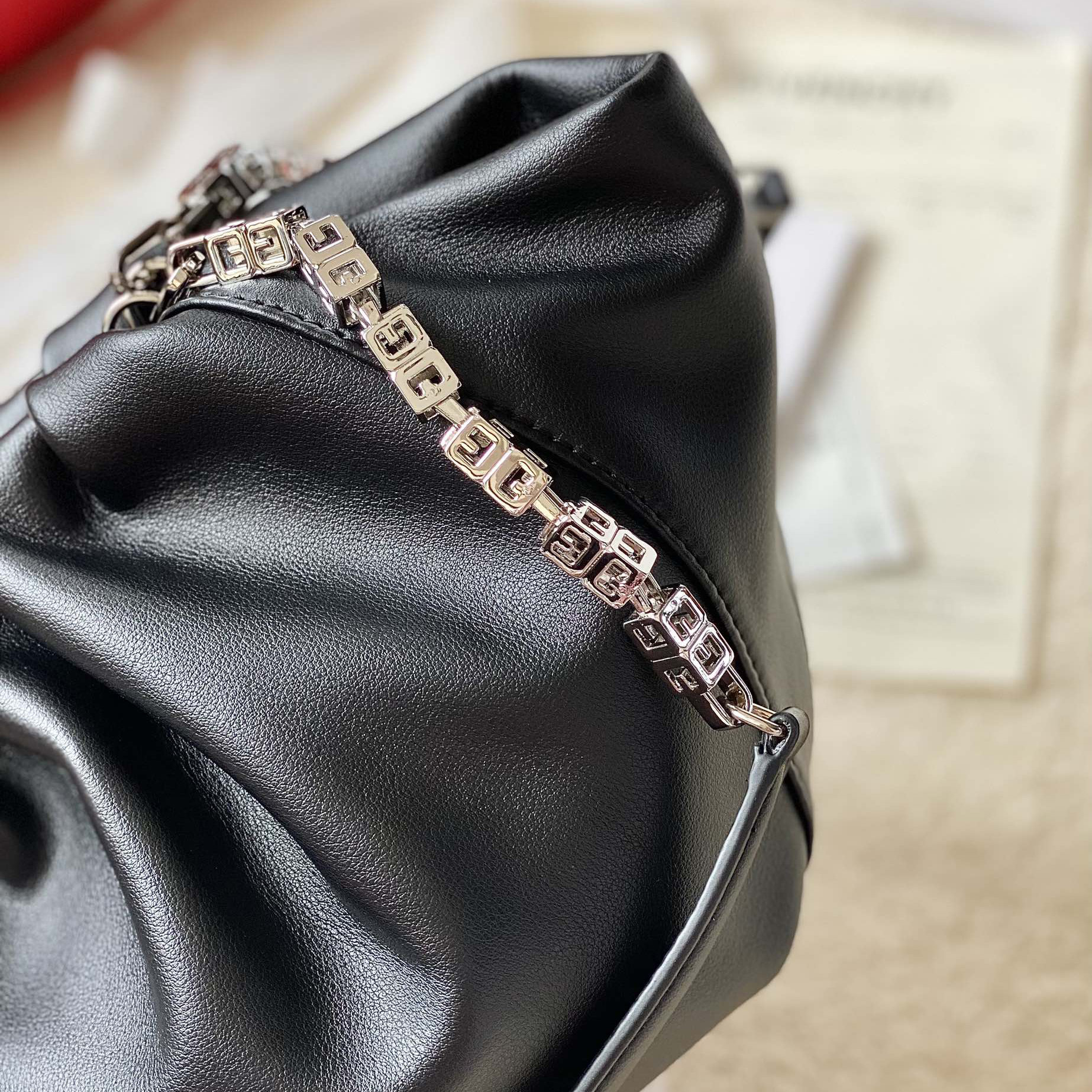 Givenchy Small Kenny Bag In Smooth Leather - Black(32-22-17cm) - DopestKickz