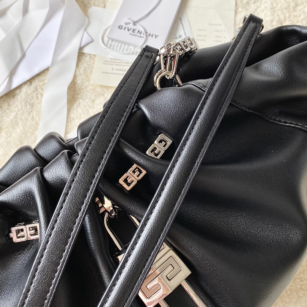 Givenchy Small Kenny Bag In Smooth Leather - Black(32-22-17cm) - DopestKickz