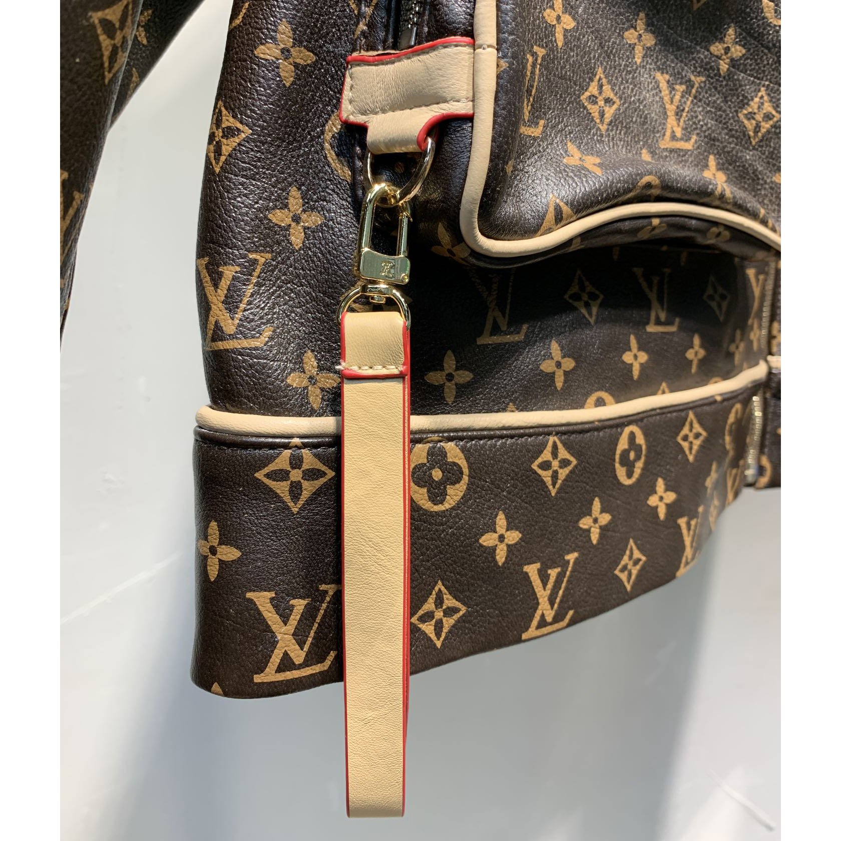 Louis Vuitton Monogram Embossed Utility Jacket - DopestKickz