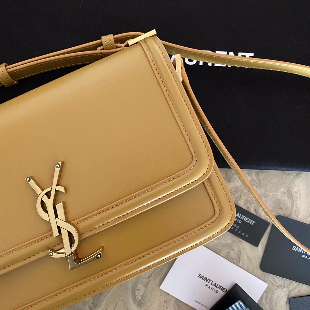 Saint Laurent Solferino Medium Satchel In Box Saint Laurent Leather(23-16-6cm) - DopestKickz