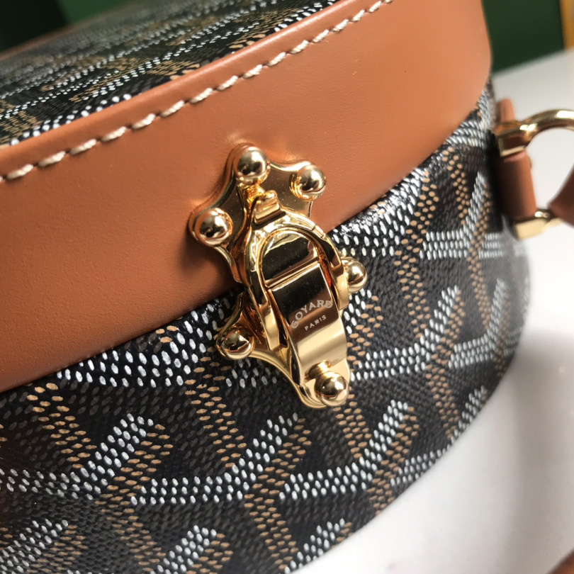 Goyard The Alto Hatbox Trunk Bag(18-16.5-7cm) - DopestKickz