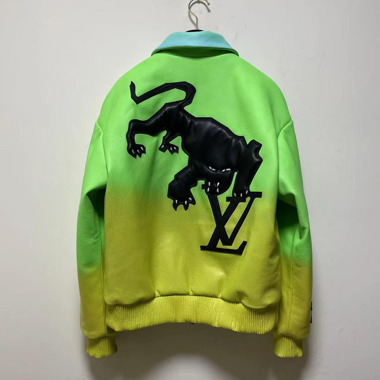 Louis Vuitton Fluo Gradient Leather Bomber    1A9UJ4 - DopestKickz