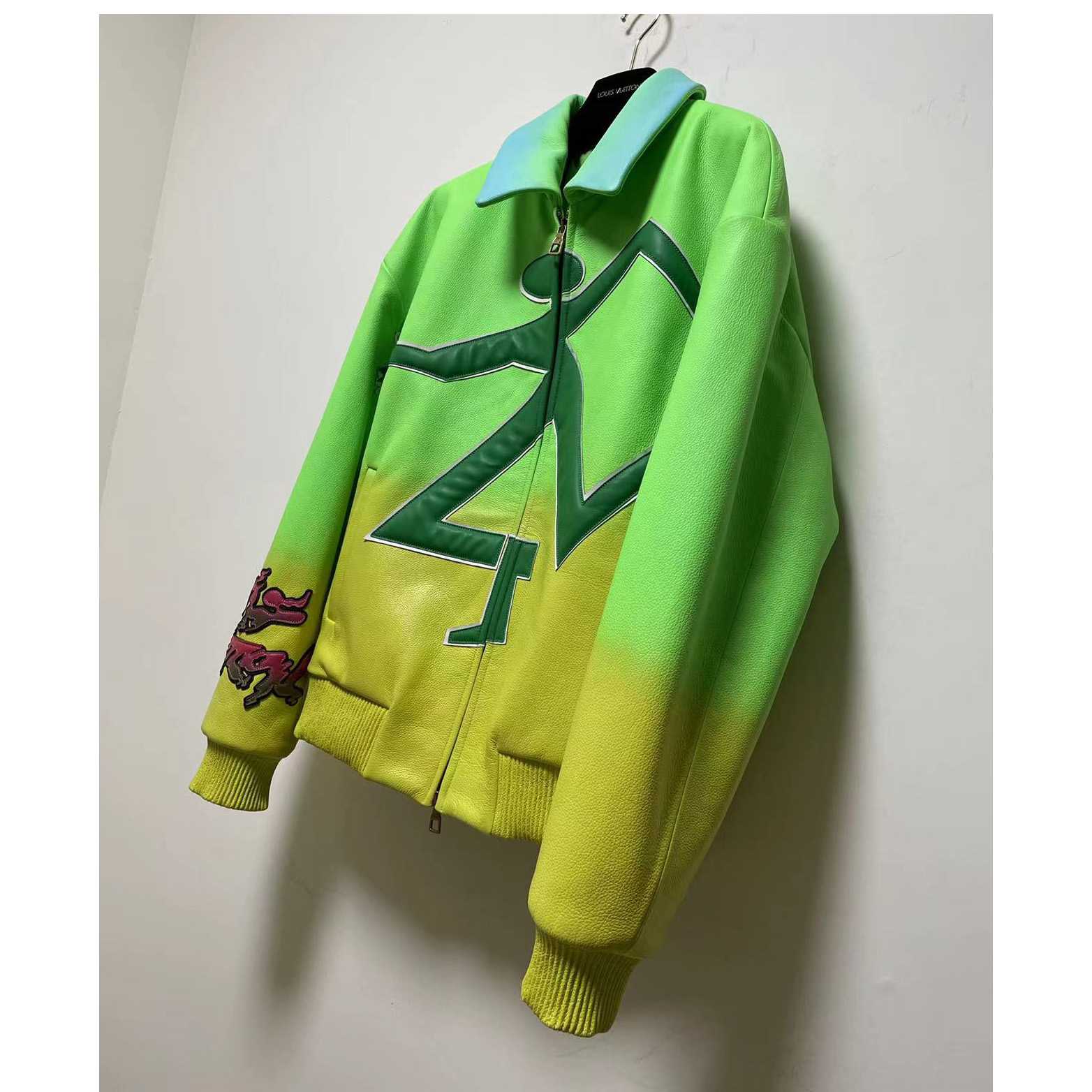 Louis Vuitton Fluo Gradient Leather Bomber    1A9UJ4 - DopestKickz