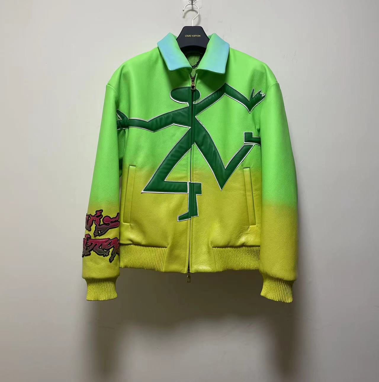 Louis Vuitton Fluo Gradient Leather Bomber    1A9UJ4 - DopestKickz