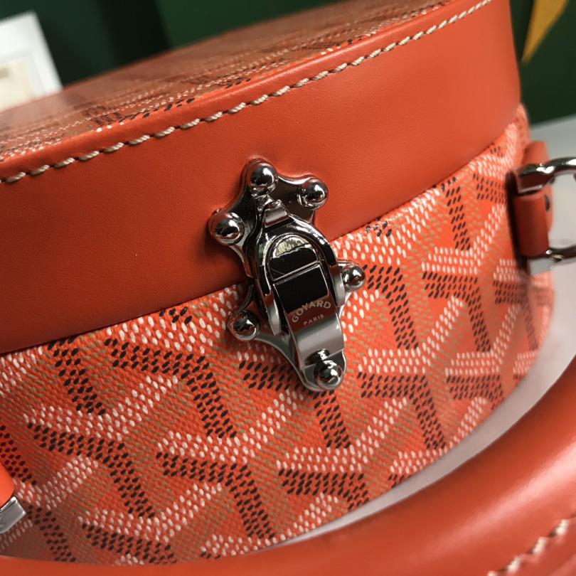 Goyard The Alto Hatbox Trunk Bag(18-16.5-7cm) - DopestKickz