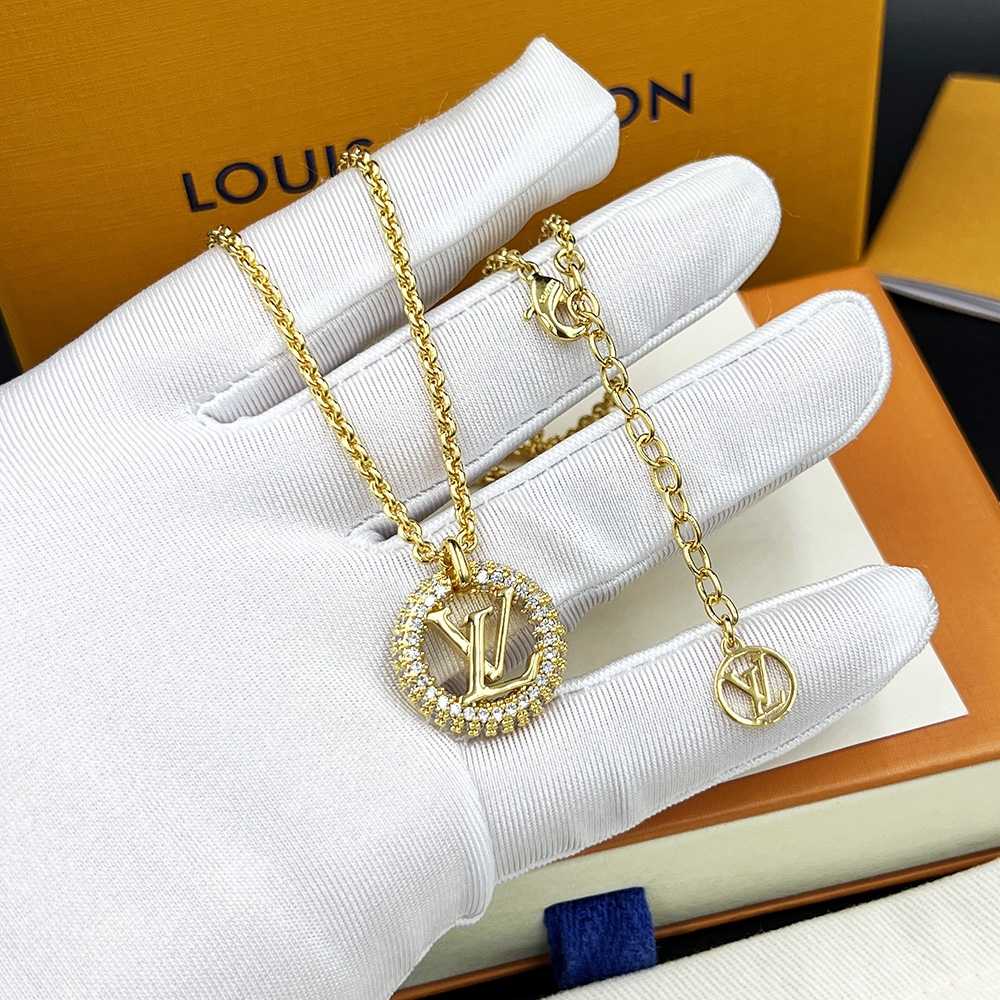 Louis Vuitton Louise By Night Necklace     M00759 - DopestKickz