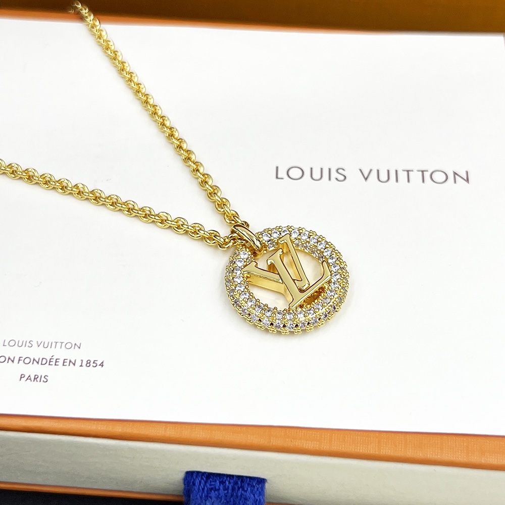 Louis Vuitton Louise By Night Necklace     M00759 - DopestKickz