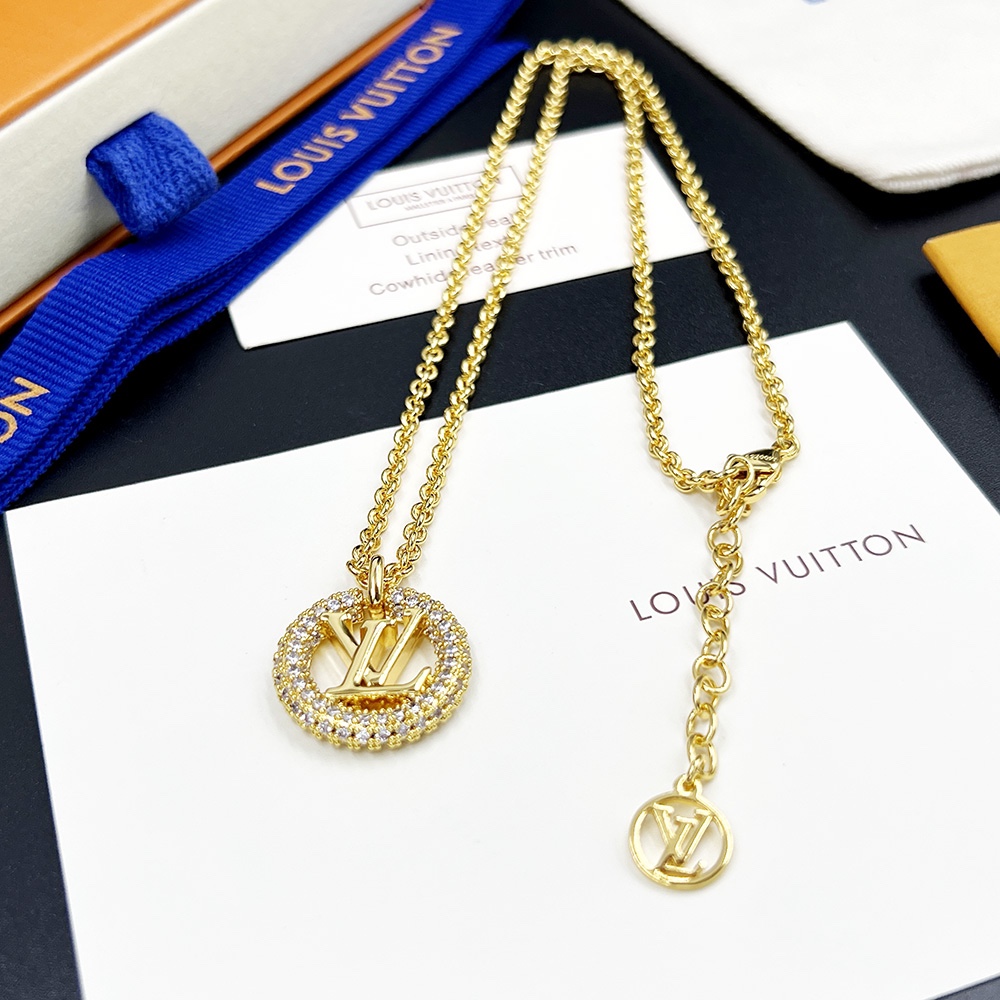 Louis Vuitton Louise By Night Necklace     M00759 - DopestKickz
