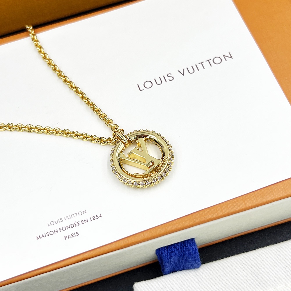 Louis Vuitton Louise By Night Necklace     M00759 - DopestKickz