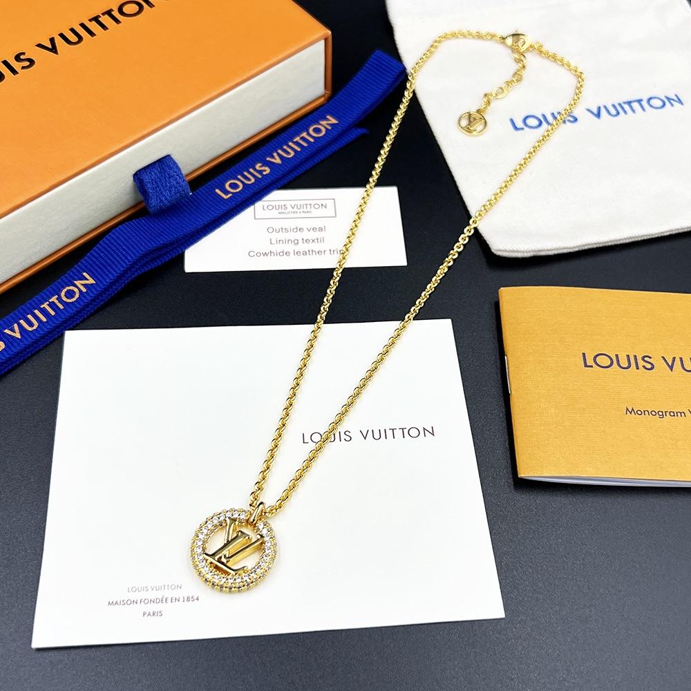 Louis Vuitton Louise By Night Necklace     M00759 - DopestKickz