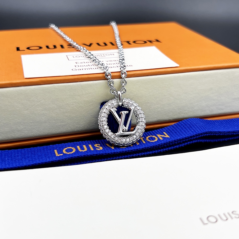 Louis Vuitton Louise By Night Necklace     M00759 - DopestKickz