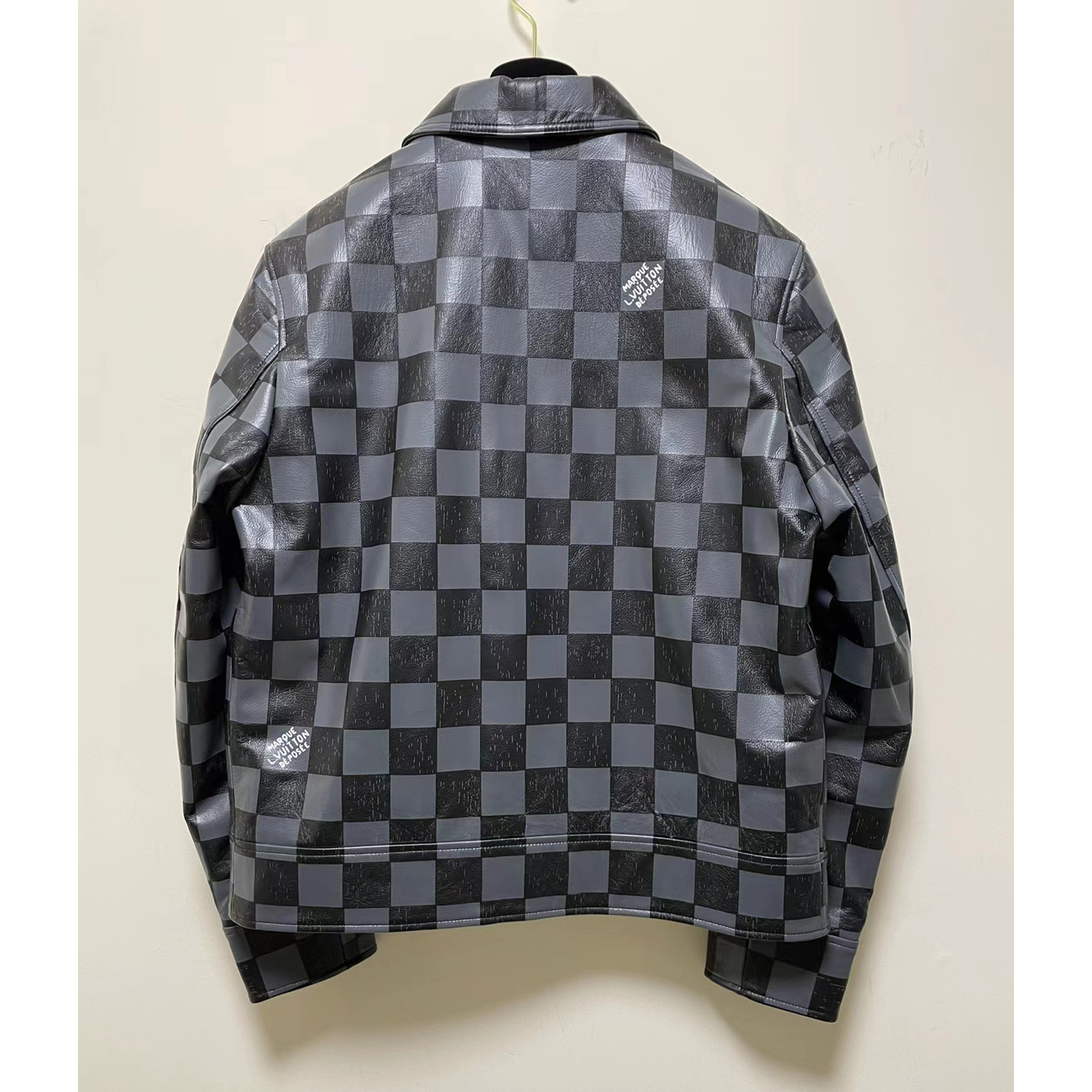 Louis Vuitton Damier Leather Jacket       1A9A0W - DopestKickz