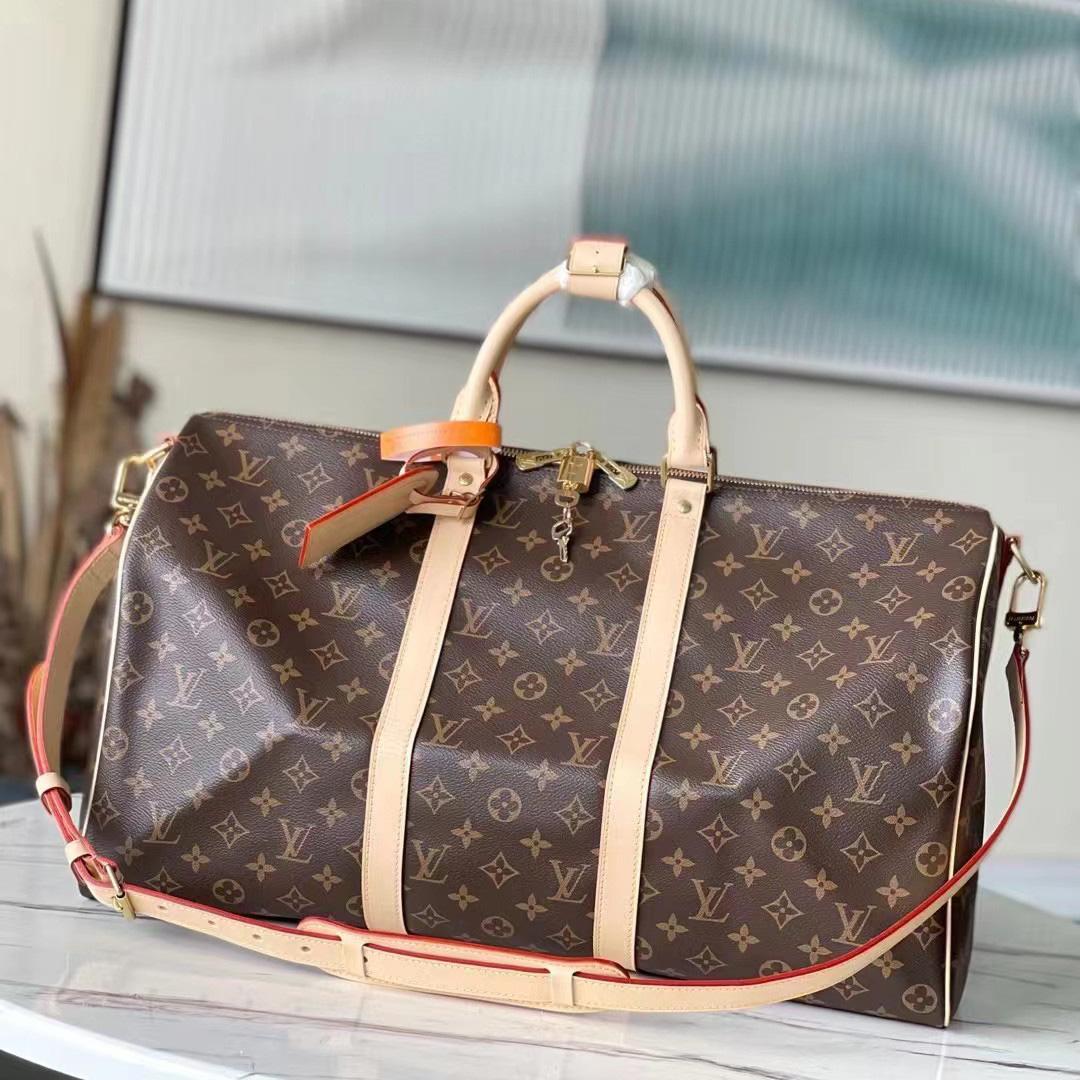 Louis Vuitton Keepall Bandoulière 50 (50-29-23)   M41416 - DopestKickz