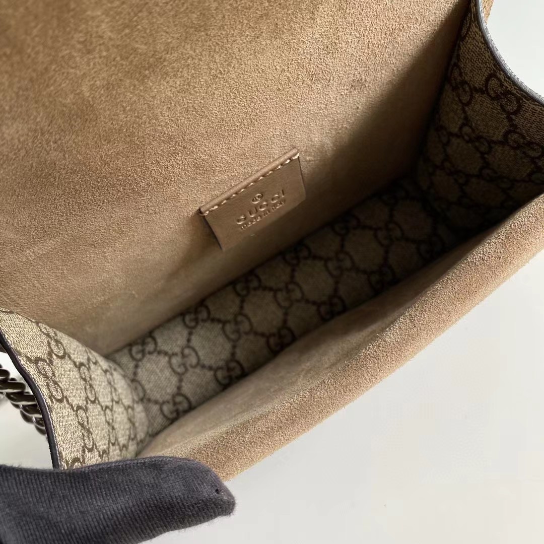 Gucci Dionysus GG Supreme Mini Bag(20-15.5-5cm) - DopestKickz