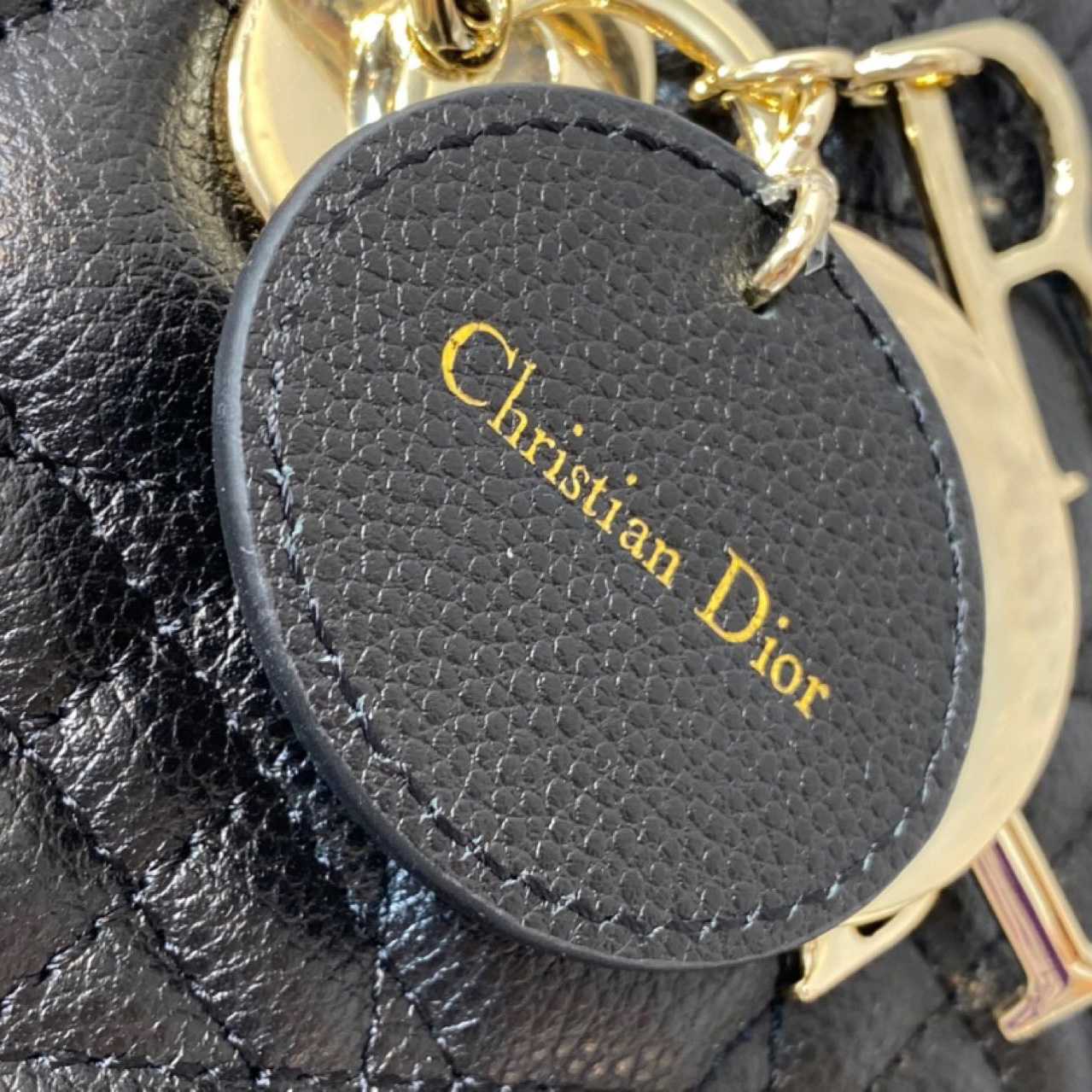 Dior Large Lady Dior Bag   (32-12-24cm)M0567 - DopestKickz