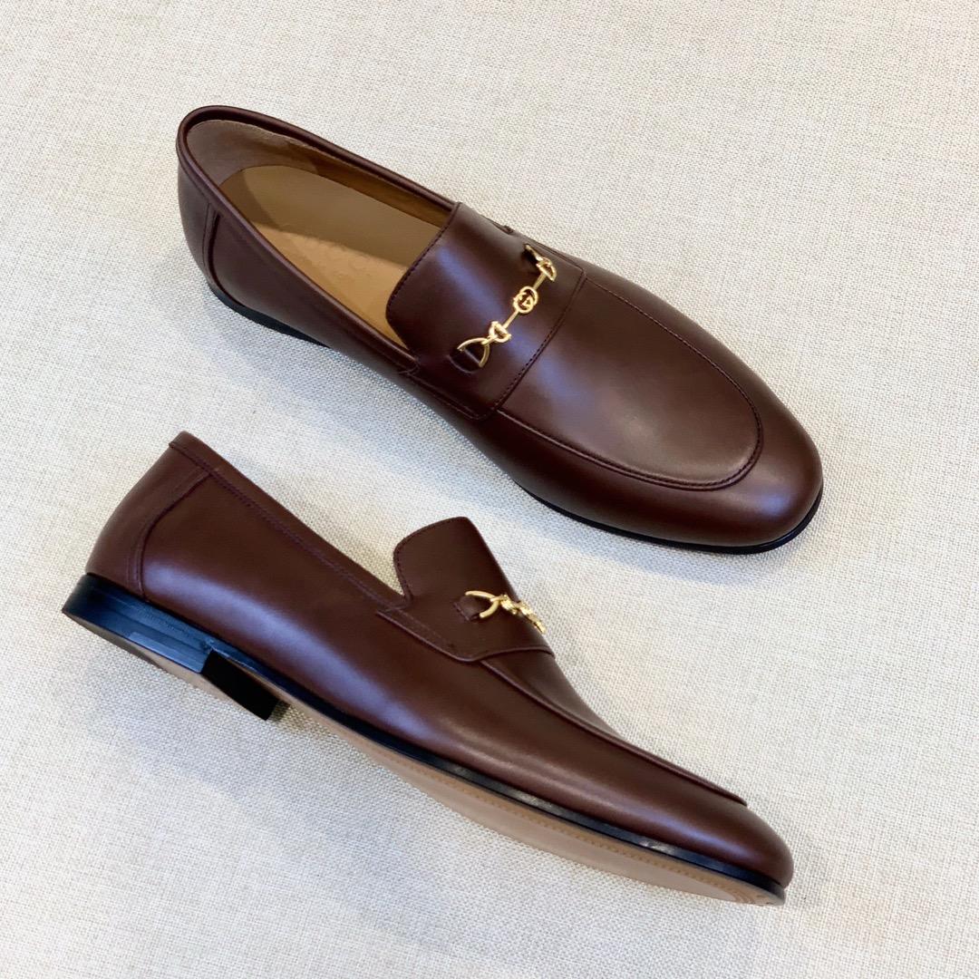 Gucci Men's Loafer With Horsebit - DopestKickz