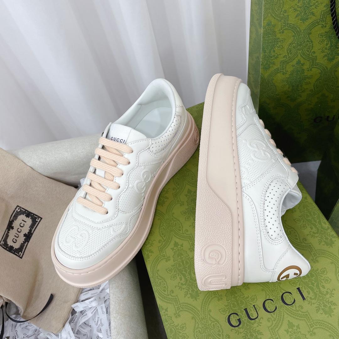 Gucci GG Embossed Sneaker - DopestKickz