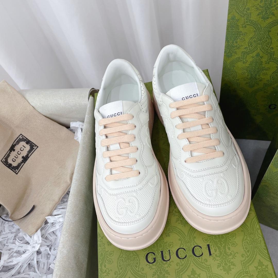 Gucci GG Embossed Sneaker - DopestKickz