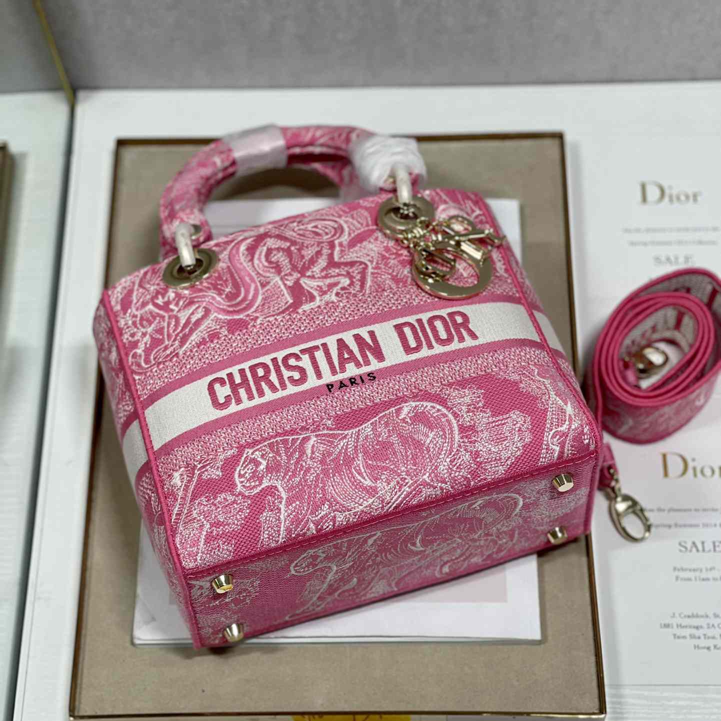 Dior Medium Lady D-Lite Bag(24-20-11cm) - DopestKickz