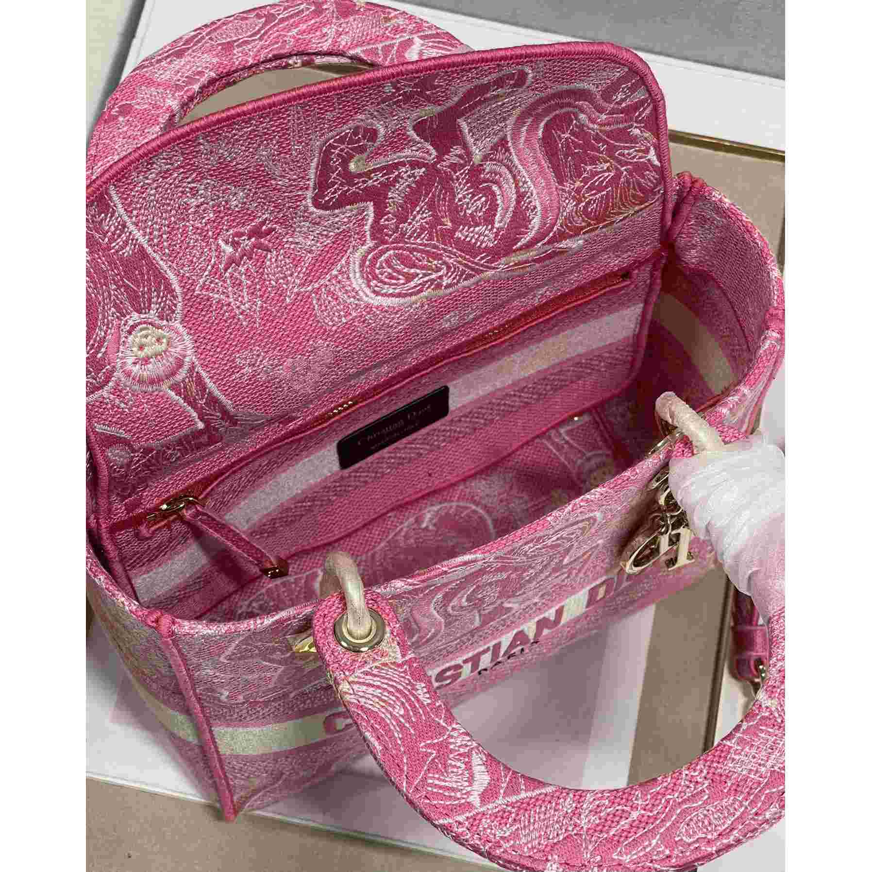 Dior Medium Lady D-Lite Bag(24-20-11cm) - DopestKickz