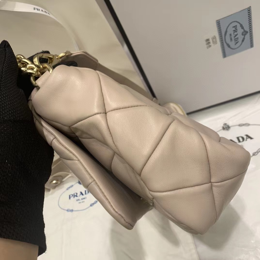 Prada System Nappa Leather Patchwork Bag(28-18-7.5CM) - DopestKickz