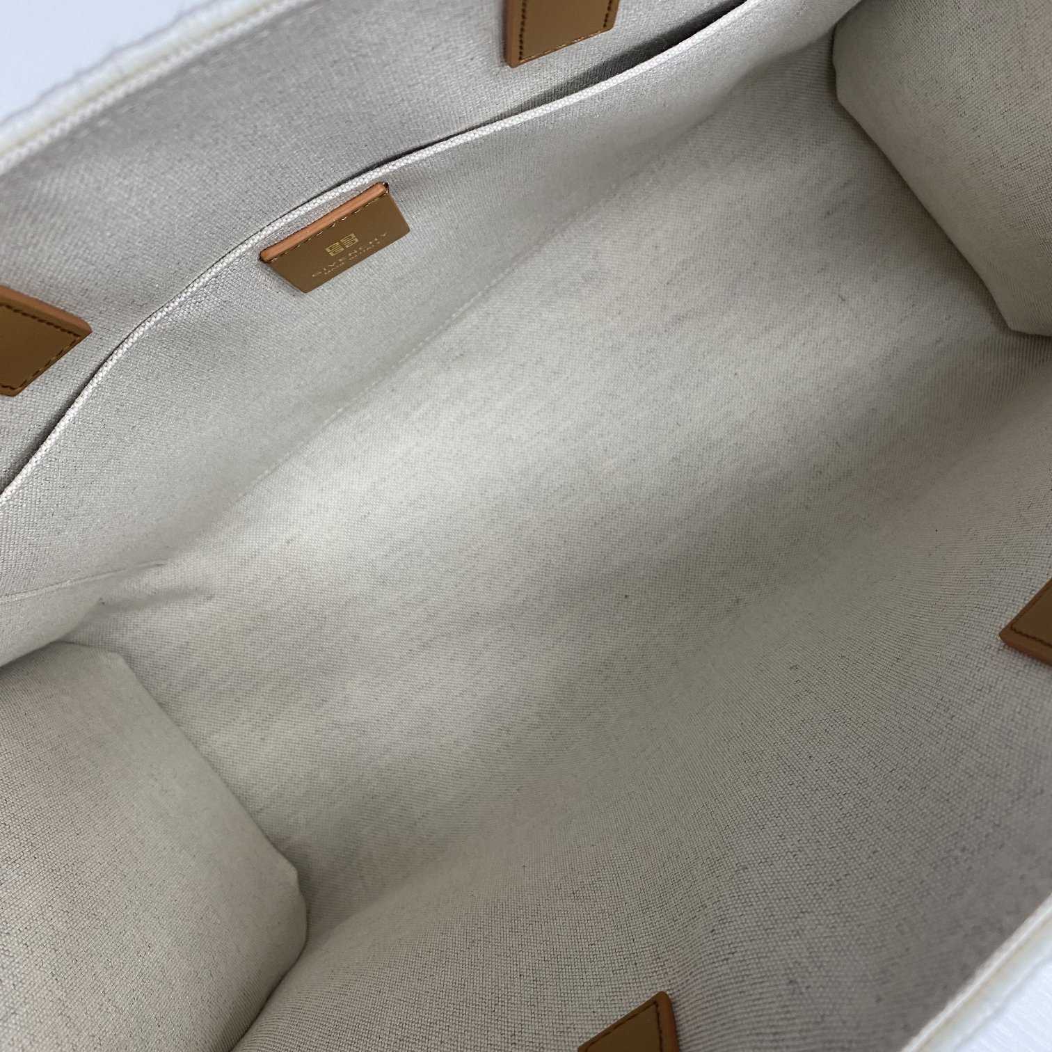 Givenchy Medium G Tote Shopping Bag In 4G Embroidered Raffia(37-28-11 cm) - DopestKickz