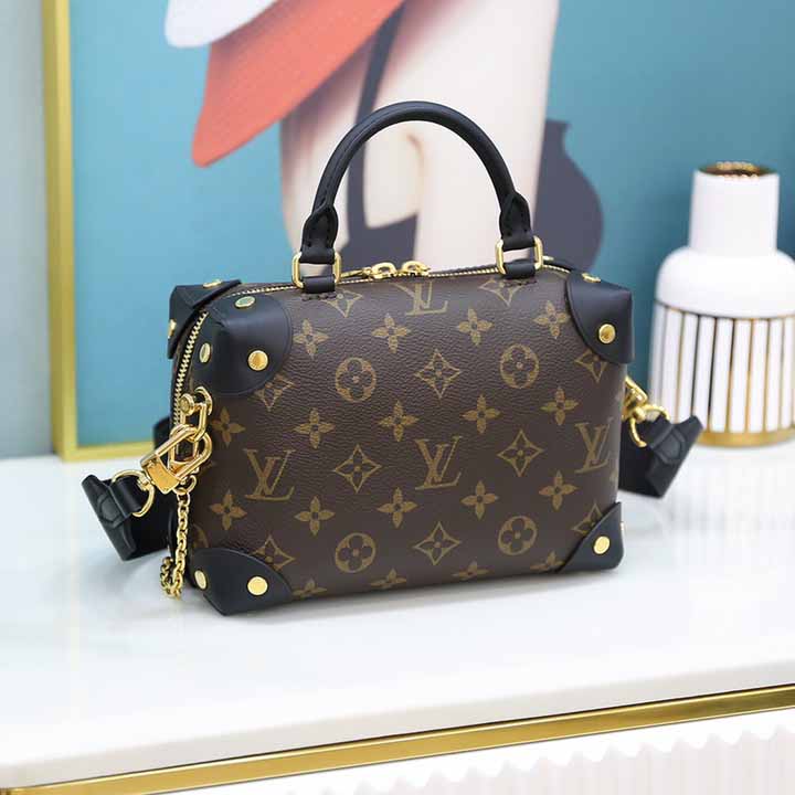 Louis Vuitton Petite Malle Souple(20-14-7.5cm)   M45571 - DopestKickz