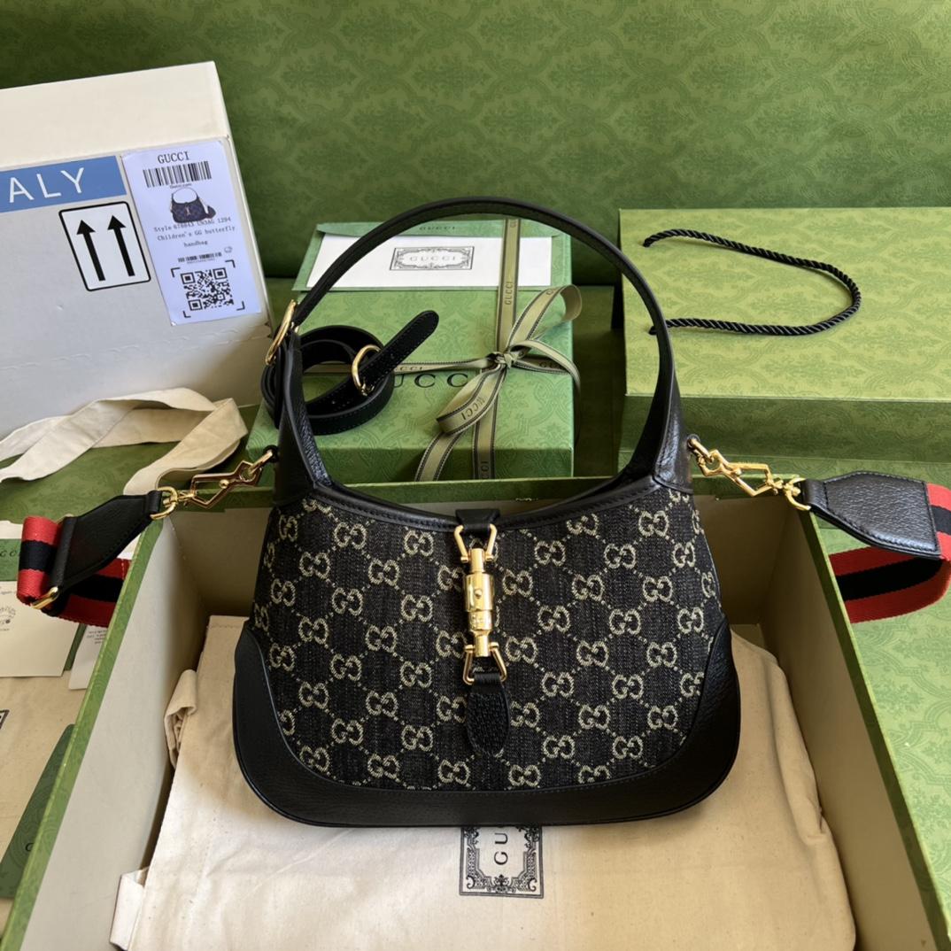 Gucci Jackie 1961 Small Shoulder Bag(28-19-4.5cm) - DopestKickz