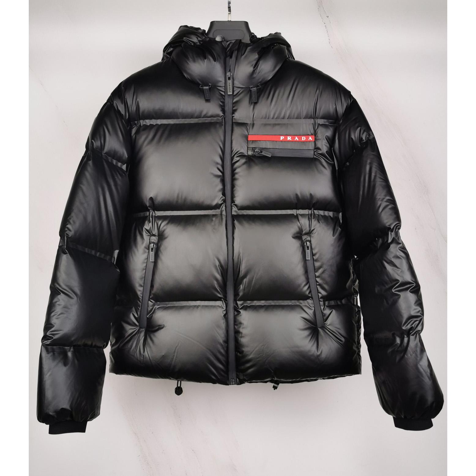 Prada Cropped Technical Nylon Down Jacket - DopestKickz