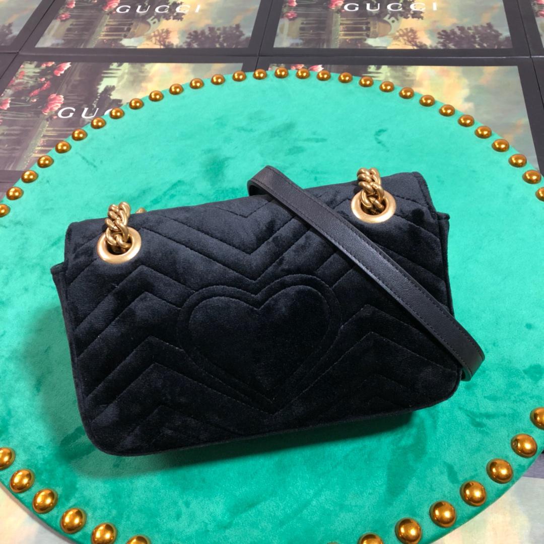 Gucci GG Marmont Mini Shoulder Bag(22-13-6cm) - DopestKickz